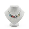 Mannequin Jewelry Display Velvet Show Model Rack Rack Soportero Collar Collar para decoraciones Organizador para joyas329x