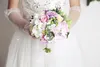 다채로운 신부 부케 결혼식 꽃 레이스 진주와 고품질의 요정 웨딩 부케 꽃 높은 품질 2017 새로운 도착