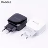 18W USB Travel Wall Laddare med Qualcomm Snabbladdning 3.0 Snabb telefonladdare för Samsung Xiaomi för iPhone 7 6s Svart / Vit