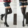 Designer de mode femmes chaussettes sur le genou bas cuisse haute épaisse belles filles princesse longue chaussette dhl