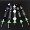 Nectar collector with 14mm Titanium Tip Titanium Nail glass bong Cheap Smoking Accessory Set