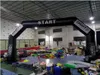 Custom Thicken Polyester Angle Black Inflatable Sport Arch Gantry Inflatable START Line
