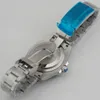 2136 Bilger 40mm Sapphire Szczotkowane Czarne Dial Ceramiczne Bezel Automatyczne męskie Zegarek