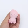 HF002 Wash Brushes Super Little Cute Octopus Face Cleaner Massage Soft Silicone Facial Brush Face Cleansers Blackhead Spot Acne Amazon sale