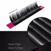 Hurtownie 4 zestawy Fałszywe rzęsy Eyelashes Rozszerzenie Cały rozmiar B C D J Curl 8-14mm Długość 0,05-0.25mm Grubość