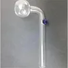 Hot Four Colors 10 Pieces /Lot Burners Oil Curved Smoking Pipe Accessories In Stock Glass Balancer