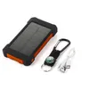 Compass Solar Power Bank 20000mAh Cargador de batería universal con linterna LED y lámpara de camping para cargar al aire libre