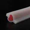 3D DIY kalp sabun kalıpları el yapımı silikon sabun tüp kalıpları sabun aletleri tüp kalıpları t001423414808030