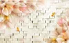 Fashion 3D Home Decor Beautiful Fantasy flowers 3D stereo TV wall wallpaper for walls 3 d for living room