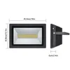 Holofote LED ultrafino 200w 150w 100W 60W 30W 15W Holofote LED IP65 à prova d'água 220V 110V Refletor LED Iluminação externa8055450