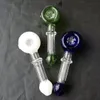 Sneeuwvlok stuk glas kleur pijp bongs accessoires Unieke oliebrander Glazen bongs Pijpen Waterpijpen Glazen pijp Olieplatforms Roken met druppel