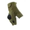 Paintball Airsoft Shooting Hunting Tactical Half Finger Luvas de dedos ao ar livre Motociclo de ciclismo Luvas NO08-052