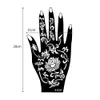 Whole1 Par Hands Mehndi Henna Tattoo Stisncil Flower Pattern Design for Wom
