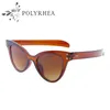 Mulheres luxuosas gato olho retrô sunglasses de alta moda designer marcas senhora estilo de verão sol óculos com caixa e case