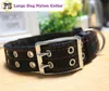 New arrival dog collars pet supplies 5cm nylon double buckle large dogs collar 2 colors 2 sizes whole 302z