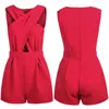 Atacado- New Sexy Womens Celeb Backless Playsuit Jumpsuit Romper Shorts Summer Beach