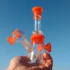 Su Boruları Bongs Petrol Teçhizat 14mm Eklem Bongs Cam Boru Renkli Bubbler Borular