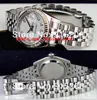 Najwyższej jakości luksusowe zegarki 2017 Ladies 18K White Diamond 179174 Automatyczne kobiety039s