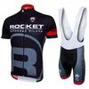 Foguete Team 2022 Ciclismo Jersey Set Luva Curta Biking Roupas MTB Curtas Big Kits de Verão Vestir Sportswear