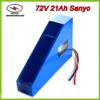 Triangle GA3500 72V 20Ah / 21Ah Lithium Battery Pack with 84V Battery Charger for 3000W 3500W Electric bike