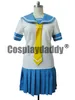 Higurashi não Naku Koro ni Cosplay Escola Menina Uniforme Rena Ryuugu Traje H008