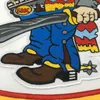 Conjunto de 10 peças BANDIDOS TEXAS MC Patch bordado a ferro nas costas tamanho completo Jaqueta Colete Motociclista Patch 1% Shi266o