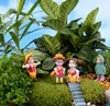 Cartoon Totoro Garden Decora￧￣o de Fadas Jardim Miniaturas Cute Resina Mini Estatuetas Diy Ornamento Micro paisagem