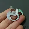 Tech N9ne Strange Music Charm Cindant in acciaio inossidabile Gioielli Juggalo 1 28in Ship Accetta Personality Custom1494795