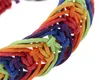 Großhandel-2016 Pulsera Gay Pride mehrfarbige „PRIDE“-Lederarmbänder Hot COLOR Schmuck Lesbenarmbänder für Männer und Frauenhalsbänder