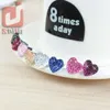 Wholesale - South Korea Popular new love heart Crystal dustproof plug for iphone 5s 4g 3000pcs/lot