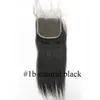 7a color 1b black brazilian straight baby hair top lace closure 3 part 1b 4x4 peruvian virgin top lace closures hair human hair