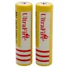 Yellow UltraFire 18650 High Capacity 5000mAh 3.7V Li-ion Rechargeable Battery For LED Flashlight Digital Camera Lithium Batteries Charger