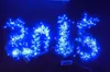Strängar 9 m * 1 m 450 LED -semesterbelysning julsträng girland gardin trädgårdslemskronor utomhus dekoration bar
