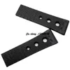 Jawoder Watchband 22mm 24mm Buckle 20mm Black Diving Silicone Rubber Watch Band Strap Men Ny toppklass för Breitling200h