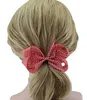 利用可能な4つのスタイル！赤ちゃんの女の子の市松模様の髪の弓3.5 "ペアのヘアアクセサリー100ピースの女の子のための髪の弓3.5"