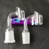100% real Glass Banger Degrees Thick Domeless Grinding Mouth Thick Wall Nail Domeless Thick Male Female 14mm 18mm Banger Nai