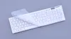 لوحة المفاتيح 2.4 جيجا هرتز فائقة جدا 2.4 جيجا هرتز فائقة اللاسلكية ومكينة الماوس لسطح المكتب الكمبيوتر المحمول والأبيض