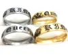 Целые 50 шт., золотые, серебряные обручальные кольца MIX для любовника, его королева и ее король, кольца из нержавеющей стали, король и королева, обручальные Par282h