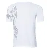 Mode mannen T-Shirt Slim Fit O-hals t-shirt Mannen Korte Mouwen Casual t-shirt Tee Tops Heren Print Shirt M-3XL267o