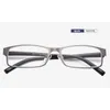 Partihandel Märke High-End Business Reading Glasses Män Rostfritt stål PD62 Glasögon ochKI 1.75 + 3.25 examen