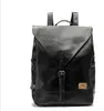 PU Homens Mochilas de Couro Mochilas de Viagens Ao Ar Livre Bolsas de Escola de Marca Mochila Grande Capacidade para Homens Dupla Bolsa De Ombro Trend Saco Masculino