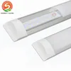 Fabrika çıkış Yüzeye Monte LED Batten Çift Sıralı Tüpler Işıklar 2ft 4ft T8 Fikstür Purifikati LED TRI-geçirmez Işık Tüpü 20W 40W AC 110-240V