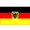 deutsche flagge mit adler