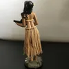 Hurtownie 100 sztuk za dużo Taniec Hula Gilrs Swing Dolls Zabawki Artware Ornament HomeCar Dekoracja Nowość Dancing Dziewczyna Dolls 16 CM