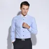 Męska sukienka koszule Hurtownie- Caiziyijia 2021 Męska Ryba Drukowana Kość Długi Rękaw Patchwork Comff Comfort Soft Casual Slim-Fit Button-Do