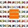 Misturar estilos de beisebol de futebol ao ar livre Paracord Survival pulseiras U fivela chaveiros esporte fã amizade pulseira logotipo personalizado