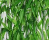 18m konstgjorda Salix Leaf Artificial Flowers Vine Diy Home Garden Supermarket Decoration Vine Plant G5047792547