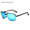 Nowy przylot marki Veithdia spolaryzowane okulary przeciwsłoneczne mężczyźni al-mg okulary słoneczne okulary męskie gafas oculos de sol masculino 6521292r