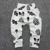 Enfants Vêtements PP Pantalon Bébé Ins Xmas Sarouel Enfant En Bas Âge Coton Mode Pantalon Garçons Lemon Leggings Fille Renard Collants Dinosaure Fruit Pant B3209