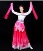 Classica dinastia Tang Hanfu Antica danza scenica Indossare abiti da danza popolare tradizionale cinese Costumi da danza orientali eleganti per donne